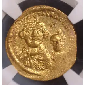 Heraclius w/ Heraclius Constantine, AV Solidus