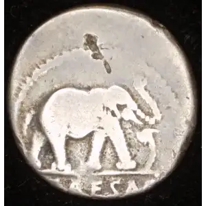Julius Caesar, AR Denarius