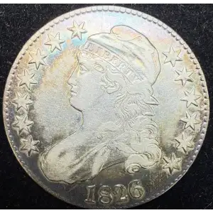 Half Dollars---Capped Bust, Lettered Edge 1807-1836 -Silver- 0.5 Dollar (2)