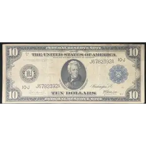 $10 1914 Red Seal Federal Reserve Notes 901A (2)