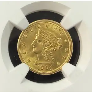 Quarter Eagles---Liberty Head 1840-1907 -Gold- 2.5 Dollar (2)