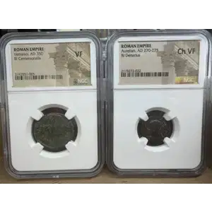 Ancient Coin Group Lot NGC VF & Ch VF