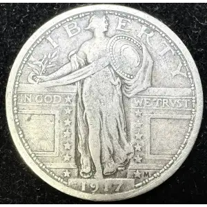 Quarter Dollars---Standing Liberty