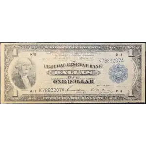 $1 1918  Federal Reserve Bank Notes 740