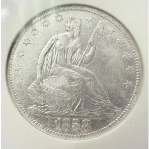 Half Dollars---Liberty Seated 1839-1891 -Silver- 0.5 Dollar (3)