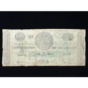 $1   Issues of the Confederate States of America CS-55