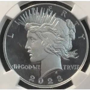 2023 S Modern Peace Dollar NGC PF-70 Ultra Cameo KM# 150a (2)