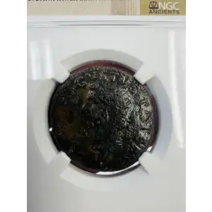 Augustus (Posthumous, under Tiberius), AE As NGC Certified (5)