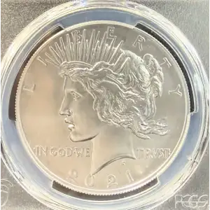 2021 $1 Peace Dollar 100th Anniversary First Strike