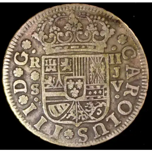 SPAIN Silver 2 REALES (2)