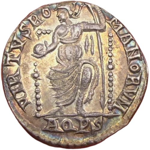 Theodosius I 'the Great', AR Siliqua (2)