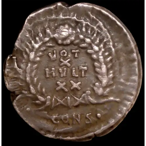 Theodosius I 'the Great', AR Siliqua