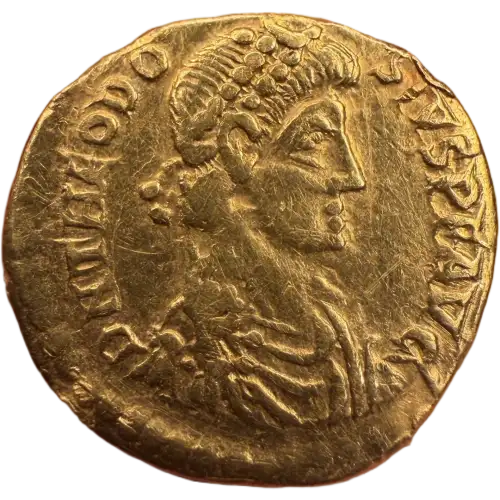 Theodosius I 'the Great', AV Tremissis