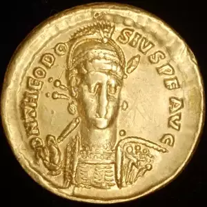 Theodosius II, AV Solidus