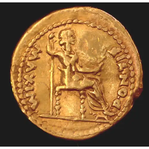 Tiberius, AV Aureus 'Gold Tribute Penny' (2)