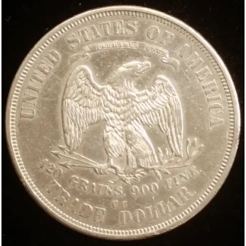 Trade Dollars---Trade Dollars 1873-1885 -Silver- 1 Dollar (2)