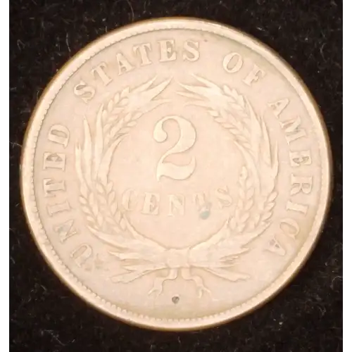 Two cent pieces-Two cent pieces 1864-73 -Copper