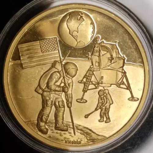 United States Medal 1969 - on the Moon landing of Apollo 11 (2)